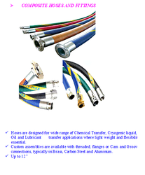 	COMPOSITE HOSES AND FITTINGS