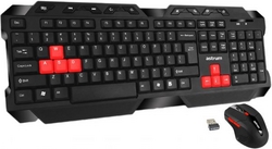 Astrum Keyboard And Mouse Wireless Combo, Black [c