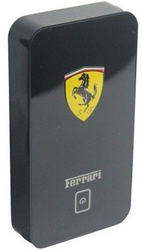 6000mah Ferrari Black Portable Power Bank