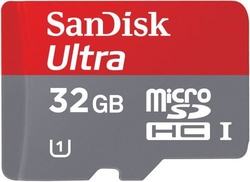 Sandisk - Ultra 32gb Microsdhc Class 10 Memory Car