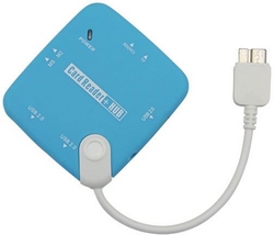 Micro USB 3.0 Card Reader OTG USB HUB for Samsung 