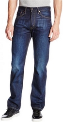 Levi's 505 Regular Fit Jeans For Men - 34w/32l Blu