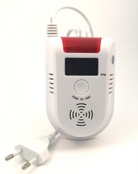 Gas Leak Alarm Powered By 240v From Touch Panel