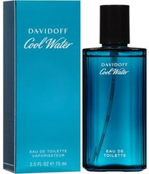 Cool Water By Davidoff For Men - Eau De Toilette, 