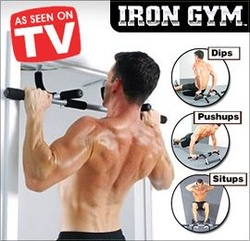 Iron Gym Total Upper Body Work Bar