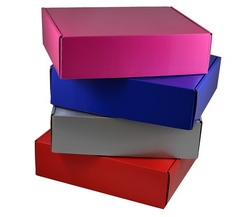 Colorful Corrugated Mailing Boxes