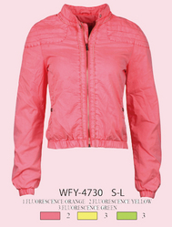 Pink ladies leather jacket sale