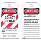 BRADY Danger Tag, Laminated Polyester in uae