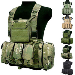 Tactical vest Military jacket Woodland Camouflage