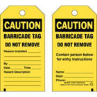 BRADY B-851 Polyester Caution Tag in uae from WORLD WIDE DISTRIBUTION FZE