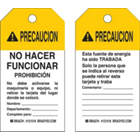 BRADY Polyester Caution Tag from WORLD WIDE DISTRIBUTION FZE