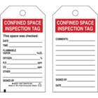 BRADY Economy Polyester Confined Space Tag UAE