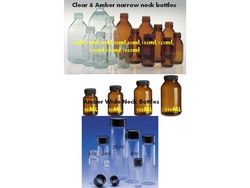 Amber And Clear Glass Bottles(alpha/boston Bottles