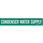 BRADY Condenser Water Supply Pipe Marker in uae