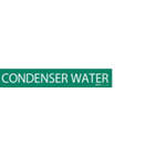 BRADY Condenser Water Return Pipe Marker in uae