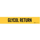 BRADY Glycol Return Pipe Marker suppliers in uae