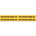 BRADY High Pressure Natural Gas Pipe Marker in uae