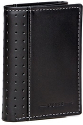 Rodeo Perforated Trifold Leather Wallet 