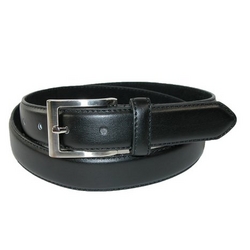 Mens Leather 1 1/4 Inch Basic Dress Belt