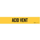 BRADY Acid Vent Pipe Marker in uae