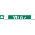 BRADY Warm Water Pipe Marker in uae
