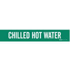 BRADY Chilled Hot Water Pipe Marker in uae