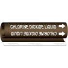 BRADY Chlorine Dioxide Liquid Pipe Marker in uae
