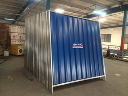 Corrugated Steel Fence Hoarding Panels Supplier  from DANA GROUP UAE-OMAN-SAUDI