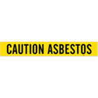 BRADY Caution Asbestos Pipe Marker in uae