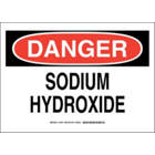 BRADY Sodium Hydroxide Sign in uae