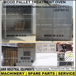 wood heat treatment oven ispm 15 ippc wood pallet heat treatment oven  ISPM15/IPPC wood pallet treatment oven plant manufacture supplier dealer distributor in dubai uae oman bahrian ethiopia nigeria africa from AMIR INDUSTRIAL EQUIPMENT'S 