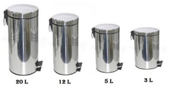 Stainless Steel Pedal Bin from DAITONA GENERAL TRADING (LLC)