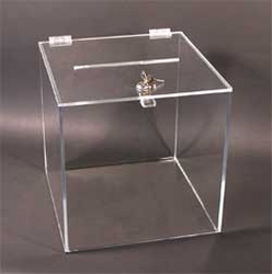 Acrylic Suggestion boxes from ADEX INTL