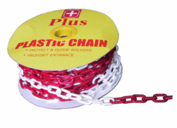 PLASTIC CHAIN RED / WHITE IN UAE from ADEX INTL