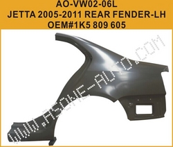 Auto Rear Fender For Vw Jetta A5
