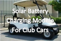 Solar Panel For Golf Carts
