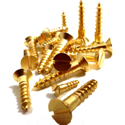 Brass wood screws in Dubai from NITHI STEEL INDUSTRIES LLC