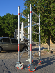 Folding Mobile Tower