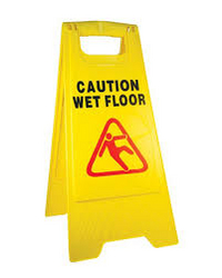 Caution Wet Floor from BUILDING MATERIALS TRADING