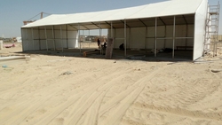 PVC Tent with Steel Structure from AL RAWAYS TENTS & CAR PARKING SUNSHADES
