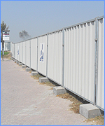Gi Temporary Metal Fence In Oman
