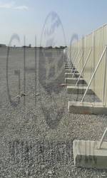 GI Metal Boundary Fence In Qatar 