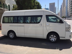 Toyota Hiace 14 Seats Minibuses Hire Dubai