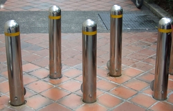 SS BOLLARDS and BARRIER from EURO RUBBER AND STEEL
