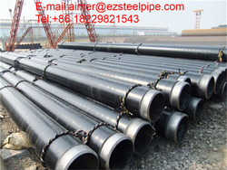 Coated carbon steel pipe