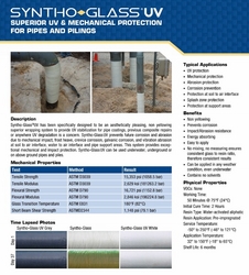 Syntho-Glass UV - UV and Mechanical Protection for Pipes & Coatings