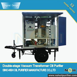 Double-stage Vacuum Transformer Oil Purifier With Quality Import Parts, Supply To Siemens Abb Etc
