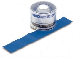 Waterproof blue detectable tape, 2.5cm x 5m - single from ARASCA MEDICAL EQUIPMENT TRADING LLC