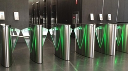 Optical turnstiles suppliers in dubai by Maxwell Automatic Doors Co LLC