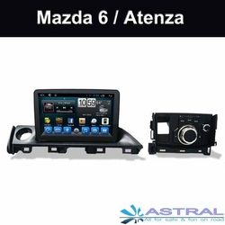 China Exporter InDash Infotainment System Mazda 6 Atenza Central Entertainment Player from ASTRAL ELECTRONICS TECHNOLOGY CO.,LTD